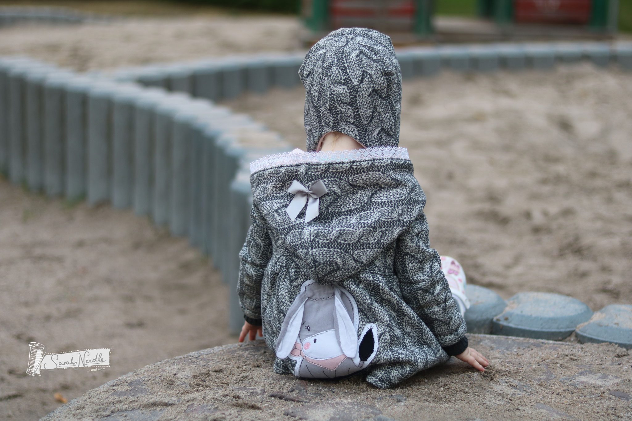 Jumi-Jäckchen mit Babyesel-Doodlestick